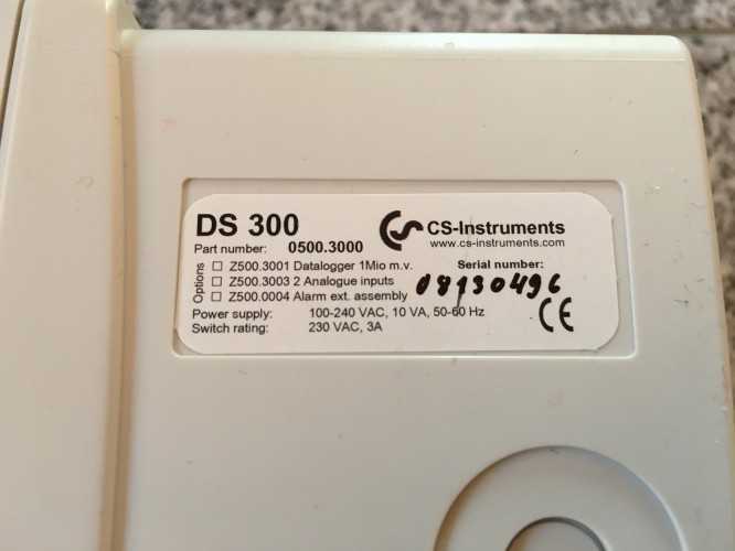 CS Instruments DS300, Multi-Messgerät, Taupunktsensor, Taupunkt-Set